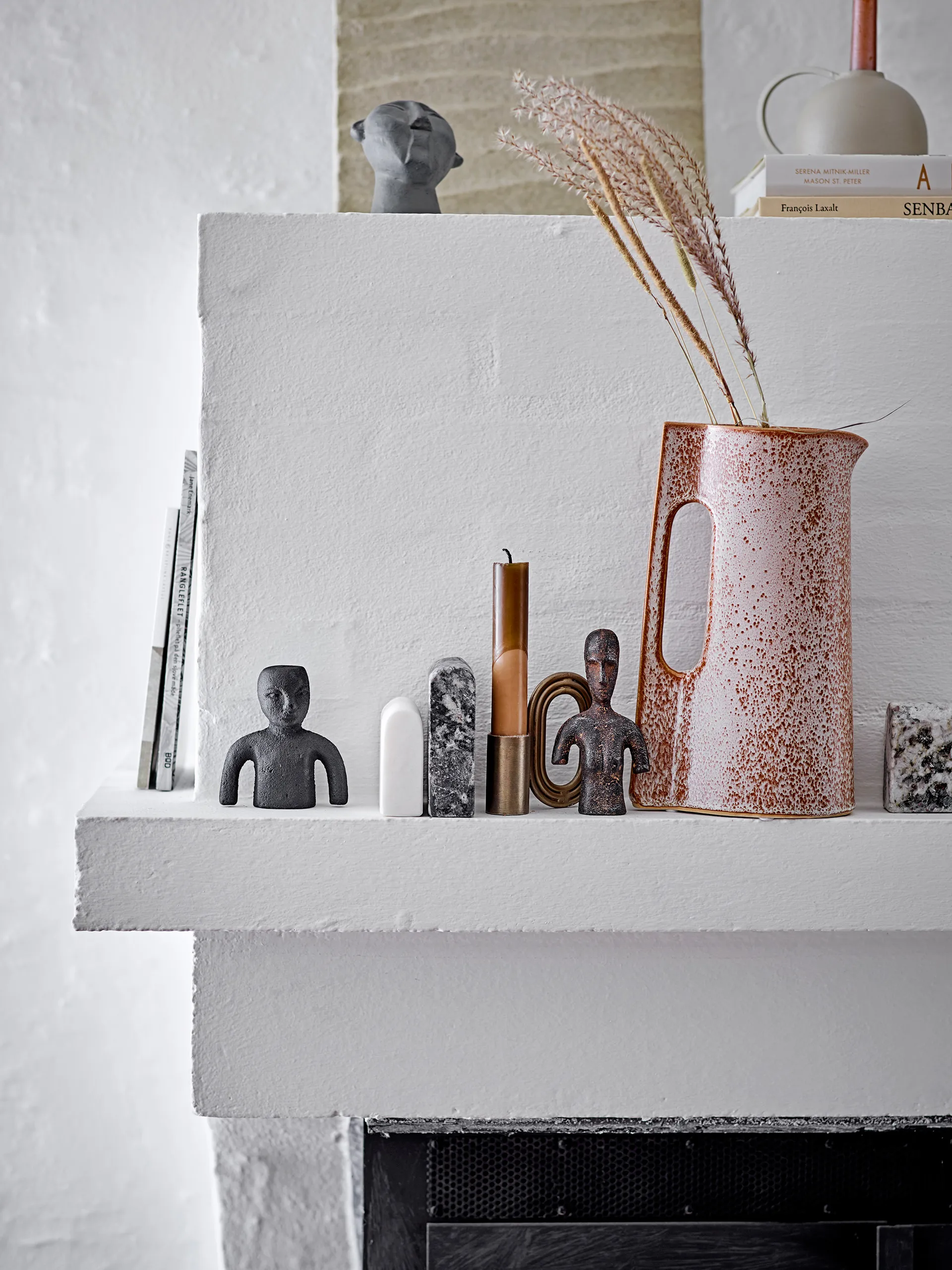 Adorno Vesla 8,5 cm, negro Bloomingville