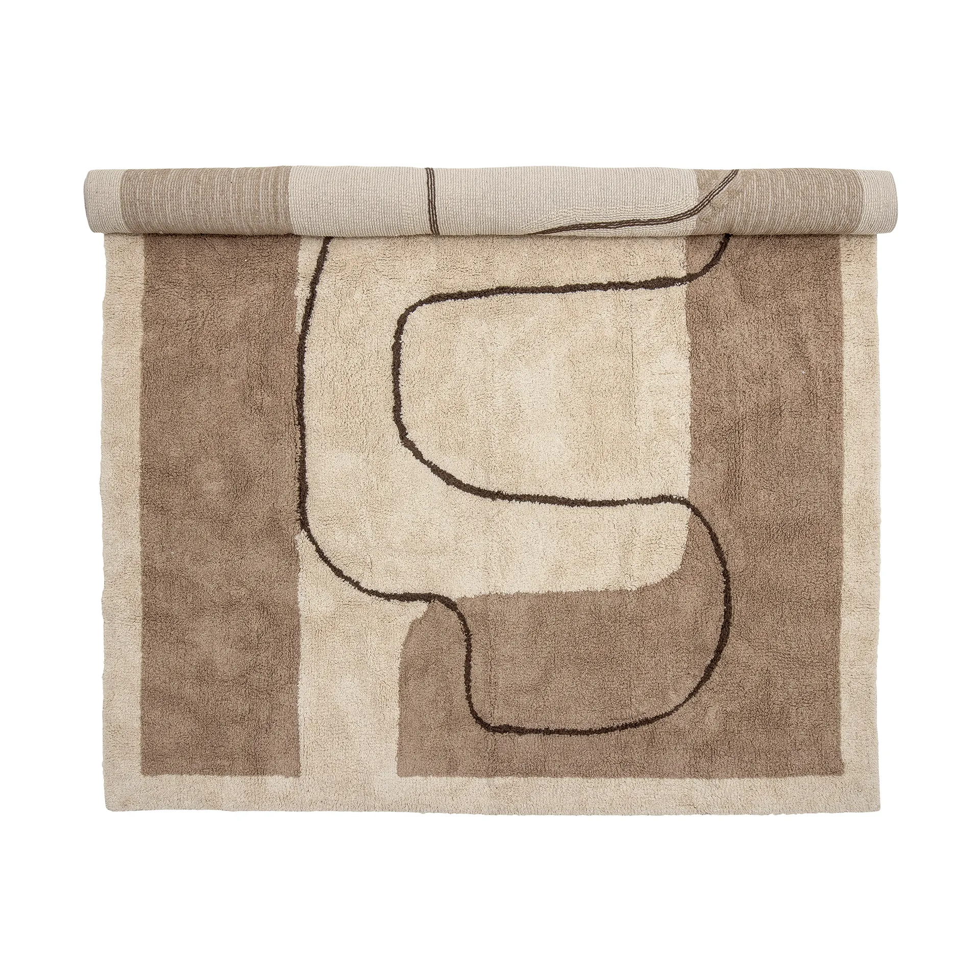 Alfombra Bet 150x215 cm, Nature cotton Bloomingville