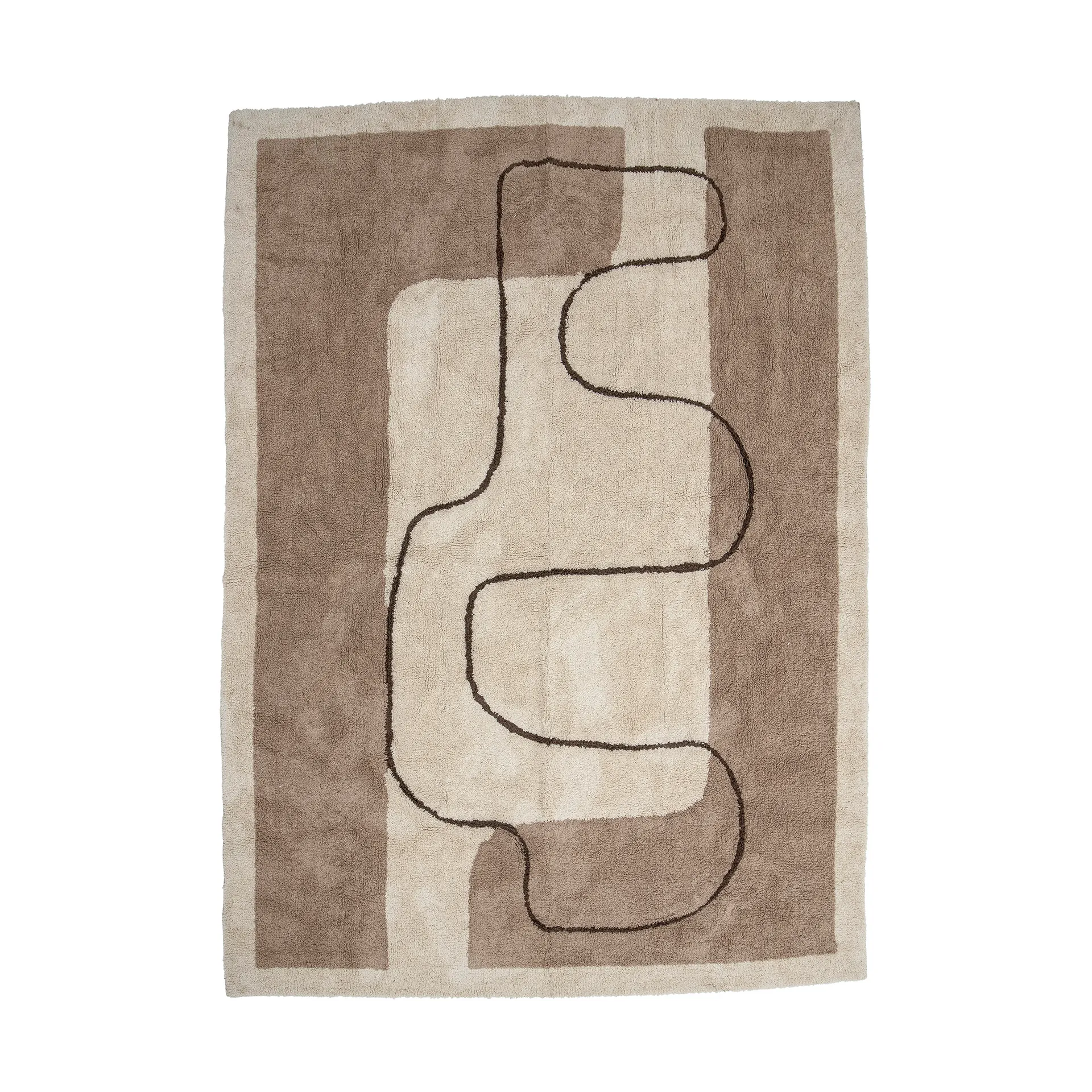 Alfombra Bet 150x215 cm, Nature cotton Bloomingville