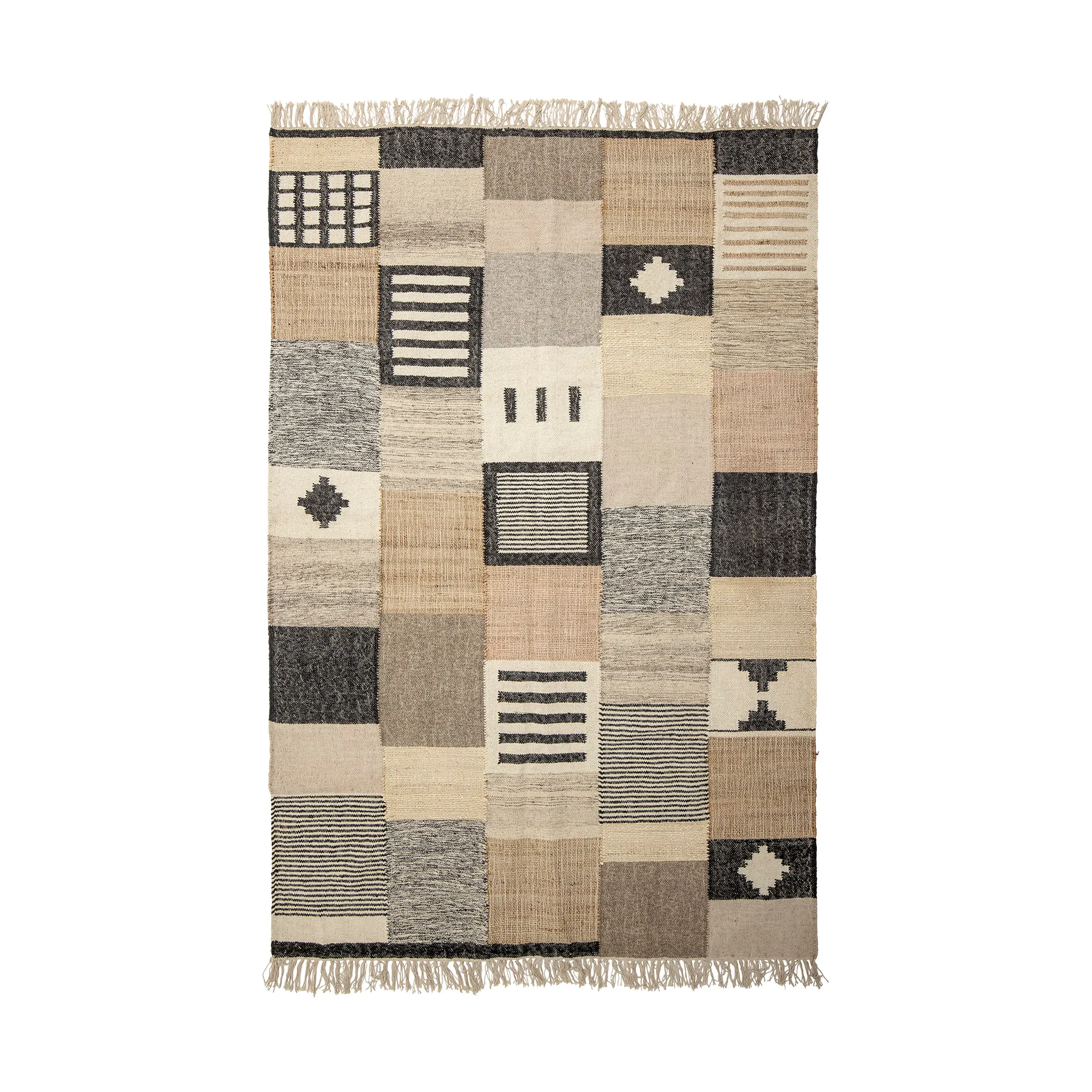 Alfombra Cansel 150x245 cm, Lana-yute Bloomingville