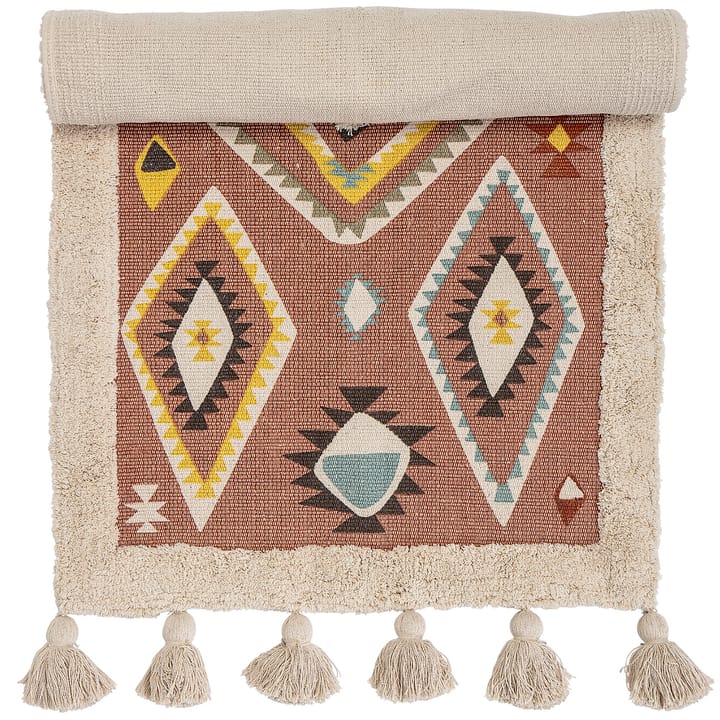 Alfombra con flecos Bloomingville 120x65 cm, Multi Bloomingville