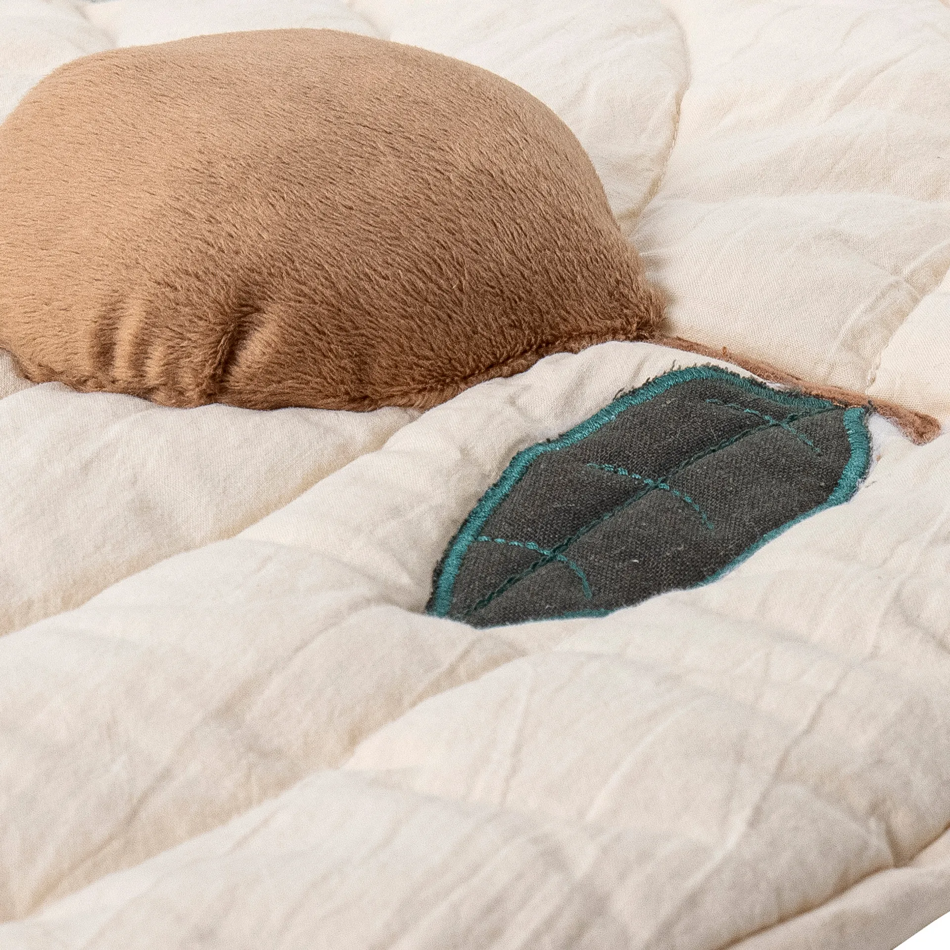 Alfombra de activdades Agnes Ø100 cm, Blanco Bloomingville