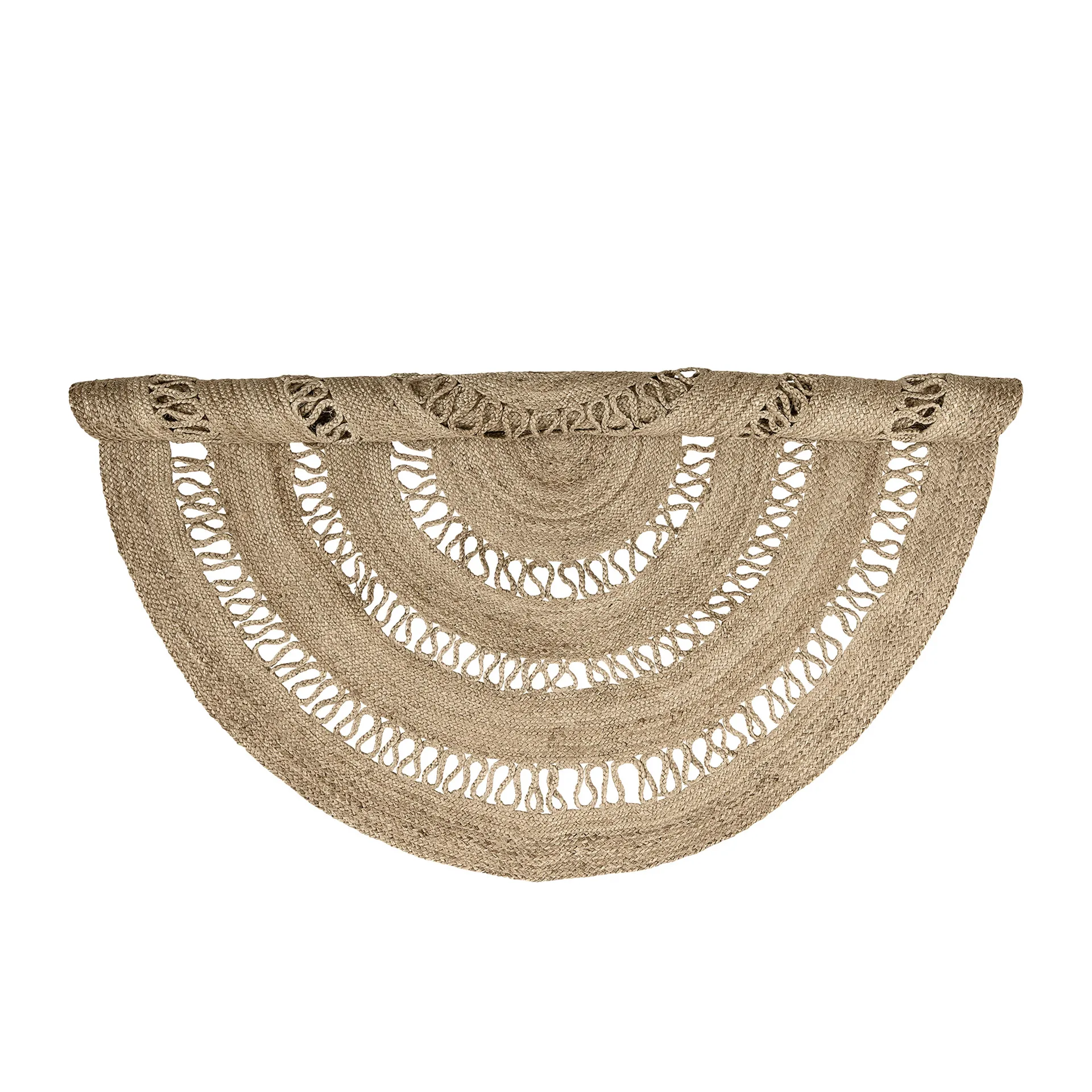 Alfombra de yute redonda Bloomingville Ø182 cm, natural Bloomingville