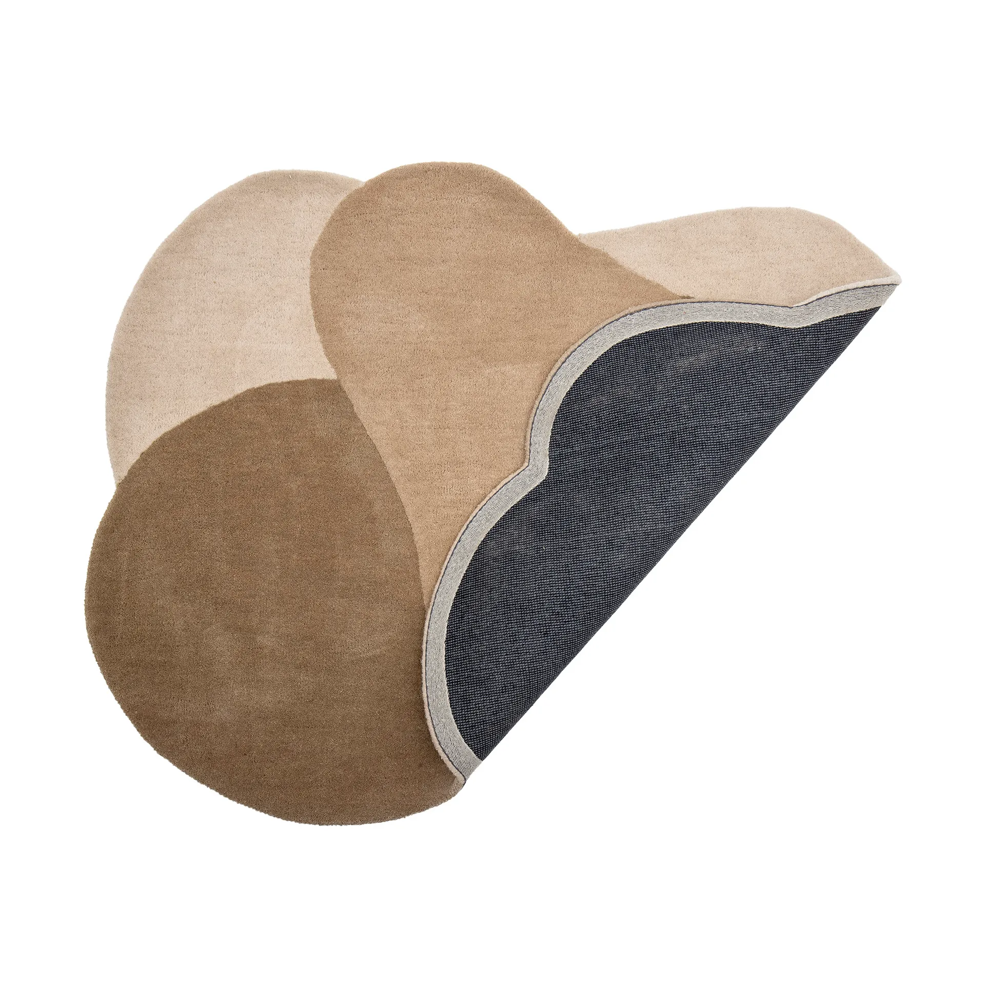 Alfombra Denton 110x140 cm, Brown Bloomingville