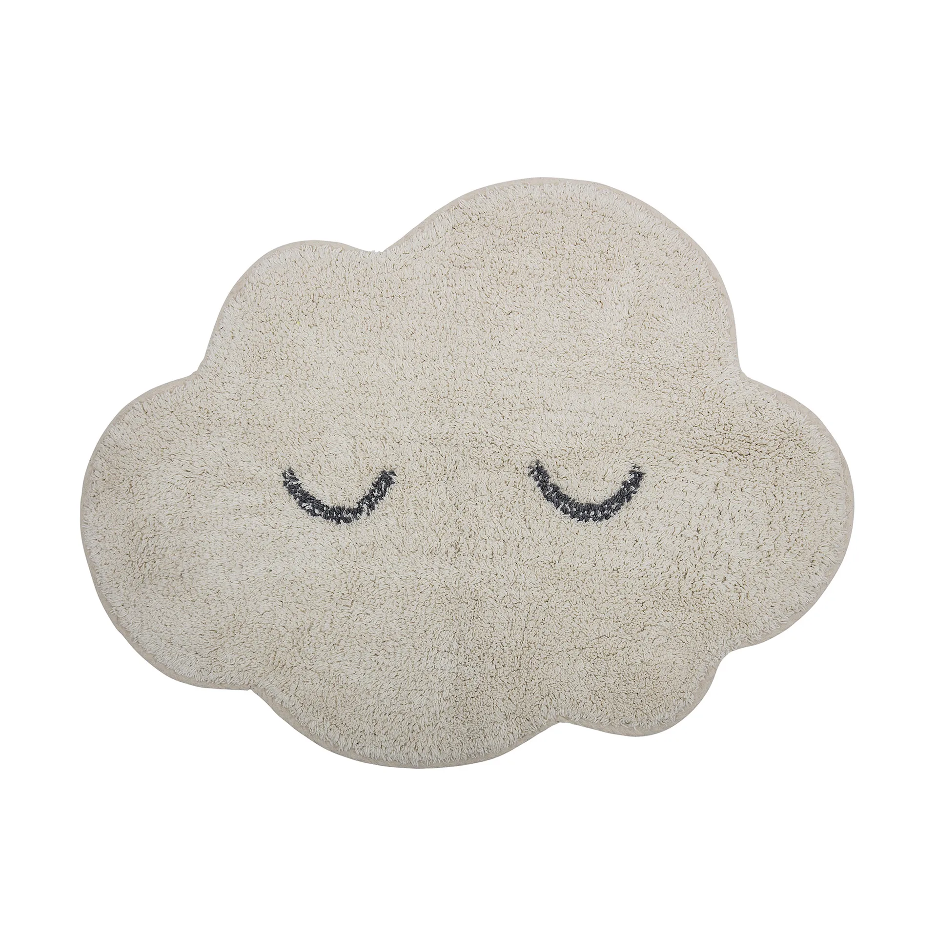 Alfombra infantil Cloud, natural Bloomingville