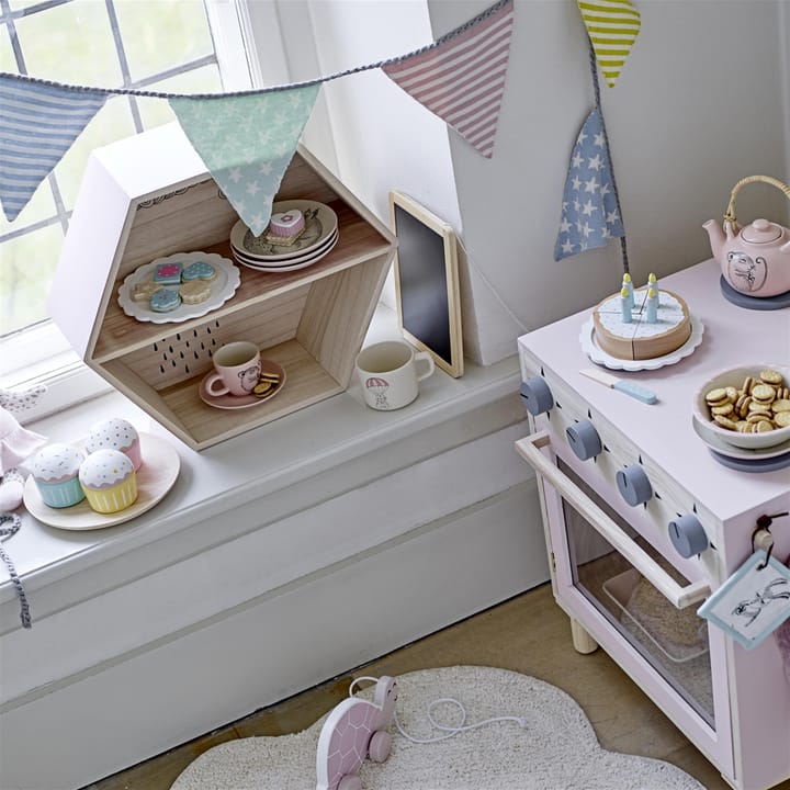 Alfombra infantil Cloud, natural Bloomingville