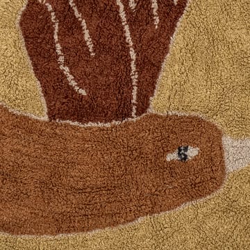 Alfombra Milou Ø90 cm - Pájaro - Bloomingville