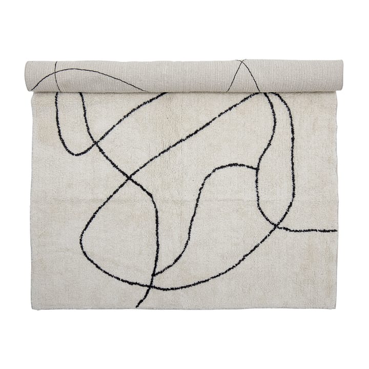 Alfombra Viga 120x180 cm, blanco Bloomingville