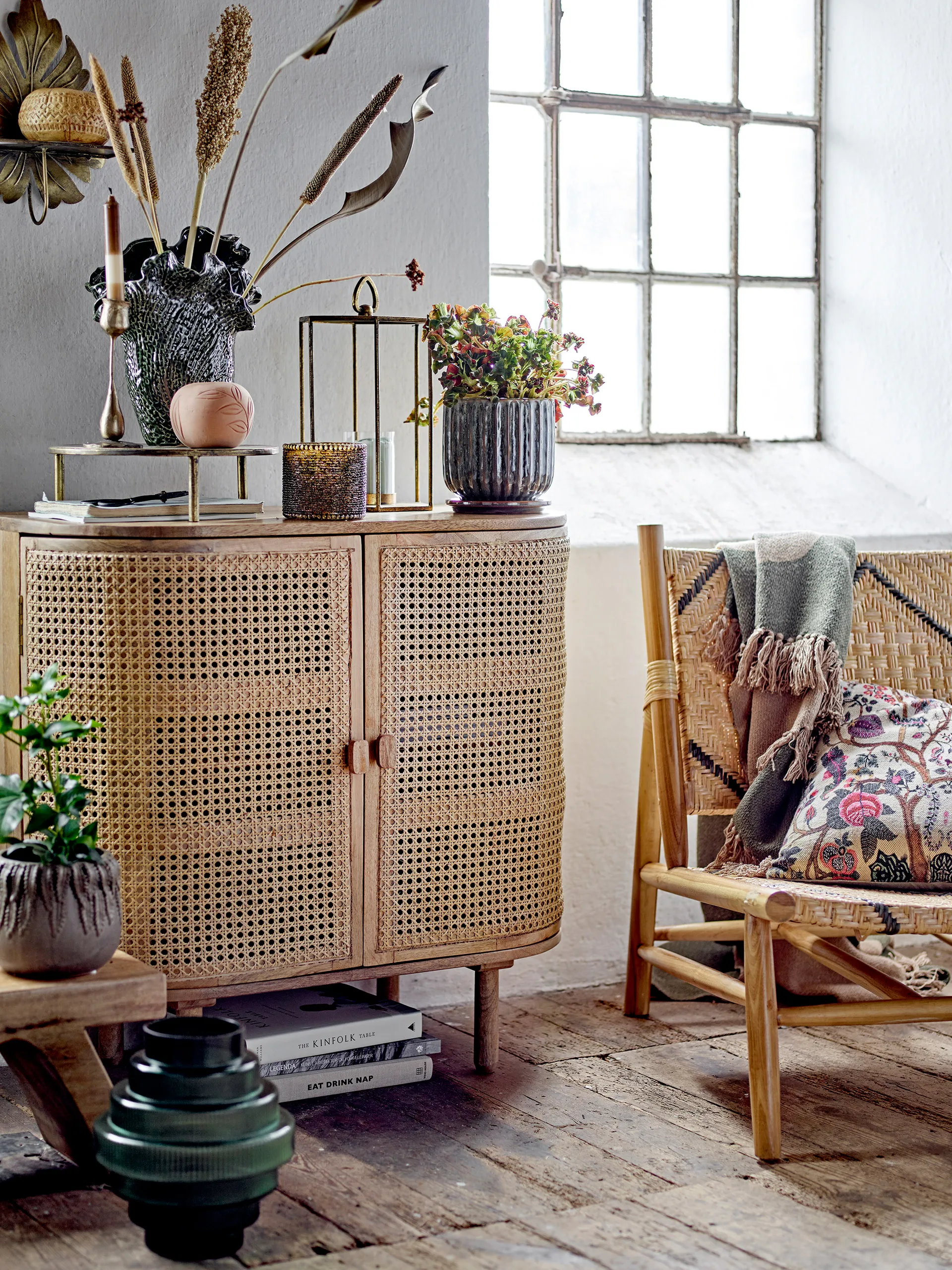 Aparador Bandol 80x40x75 cm, madera de mango Bloomingville