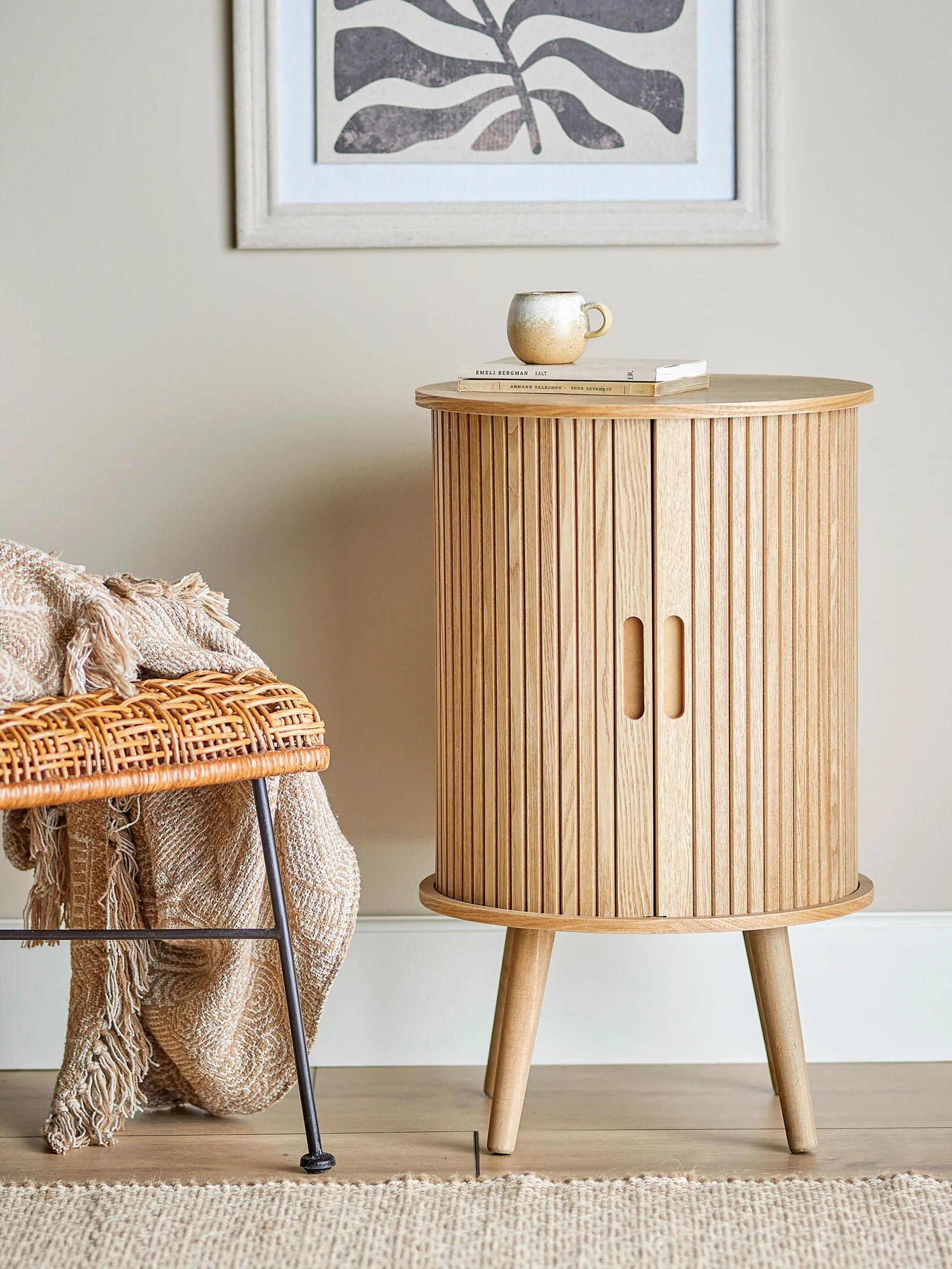 Aparador Salento Ø40x65 cm, Nature Bloomingville