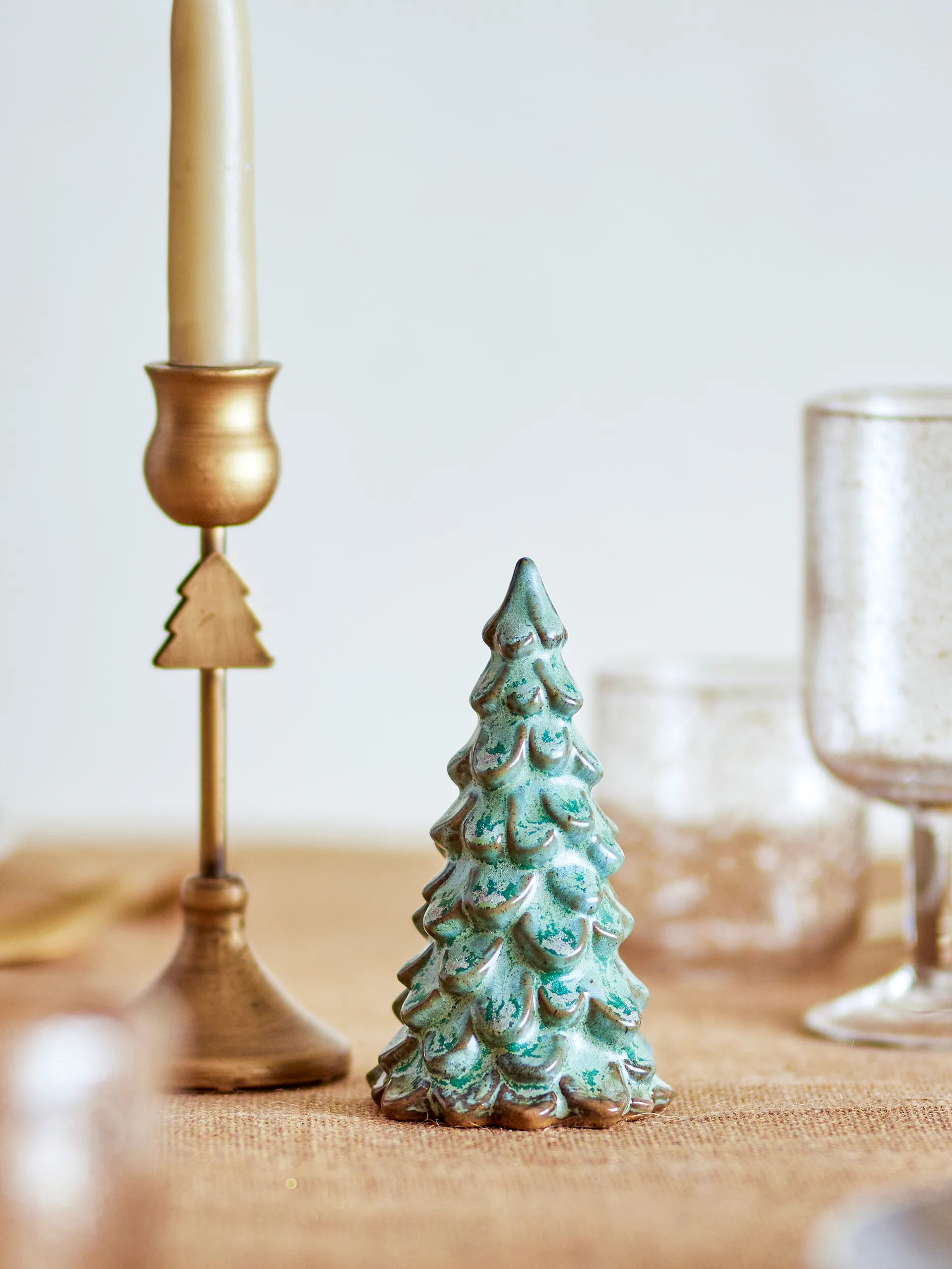 Árbol decorativo Auden 14 cm, Verde Bloomingville