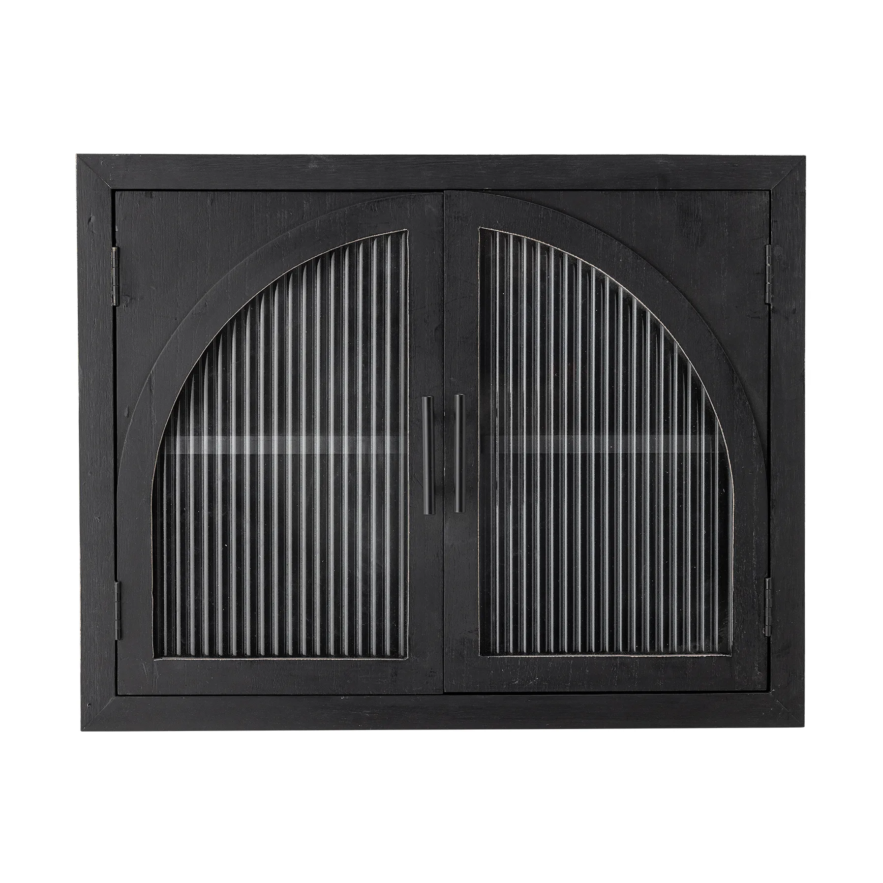 Armario de pared Lario 62x49x23 cm, Pino negro Bloomingville