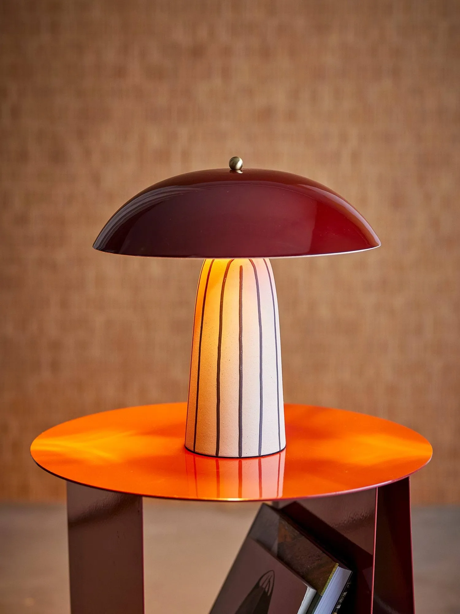 Arvid lámpara de mesa, Multicolor, 30x32 cm Bloomingville