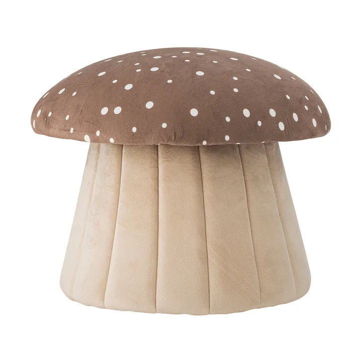 Asiento puff Lue Ø37x30 cm - Marrón - Bloomingville