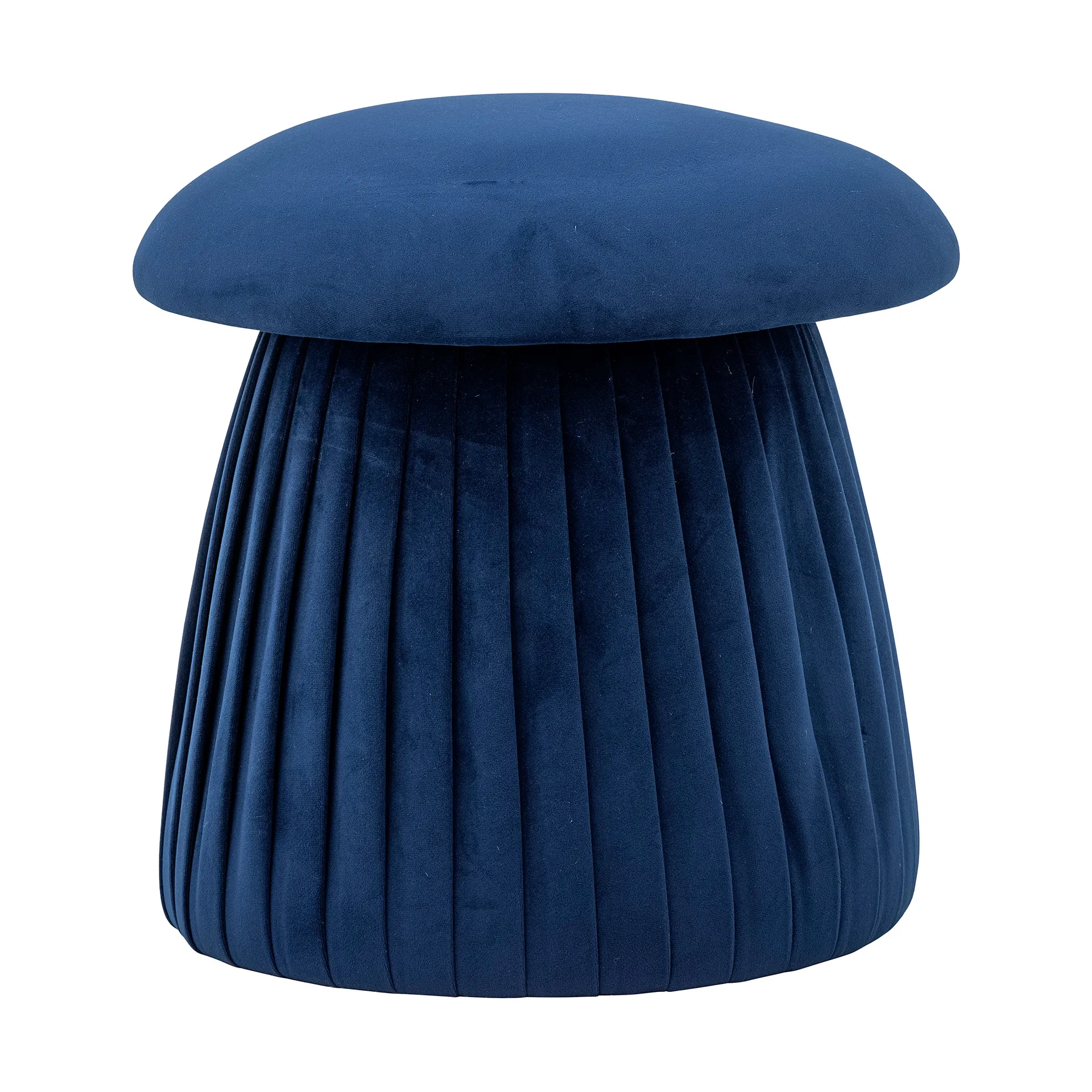 Asiento puff Roberta, Azul Bloomingville