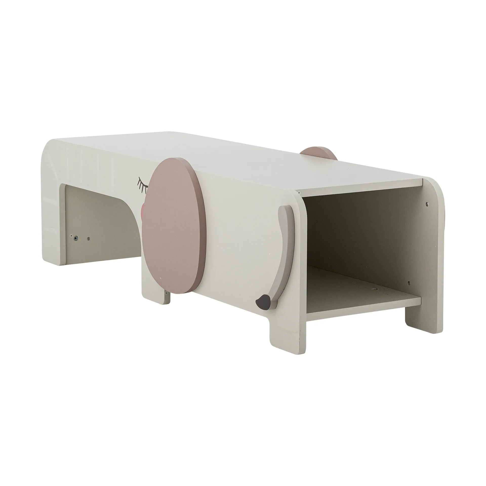 Banco Ferdinand 110x32 cm, Gris Bloomingville