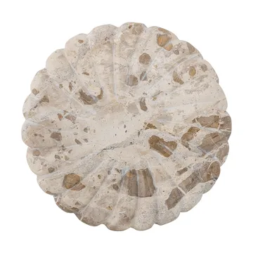Bandeja de mármol Marlie Ø22,5 cm - Natural - Bloomingville