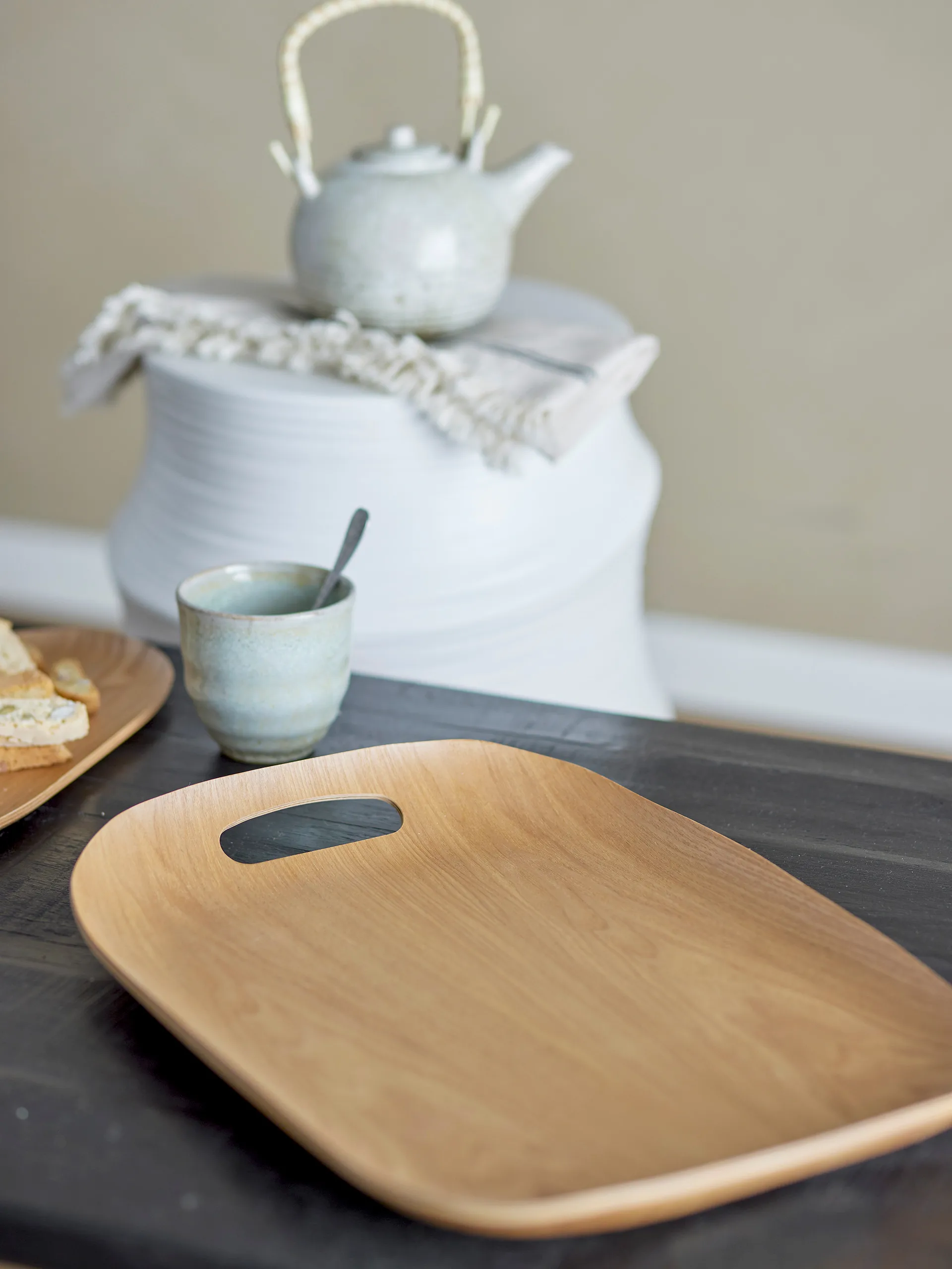 Bandeja de servir Leyton 31x44 cm, Natural oak Bloomingville