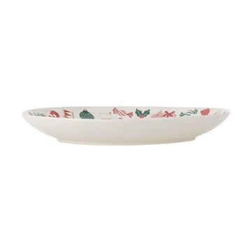 Bandeja de servir Yule Ø28 cm - Natural-rojo - Bloomingville
