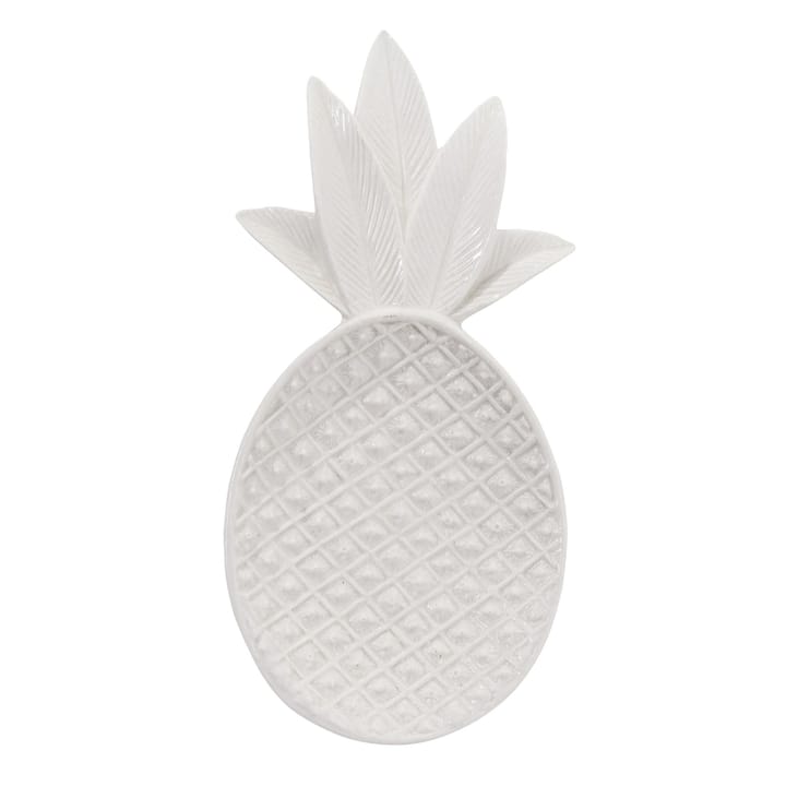 Bandeja decorativa Pineapple, blanco Bloomingville