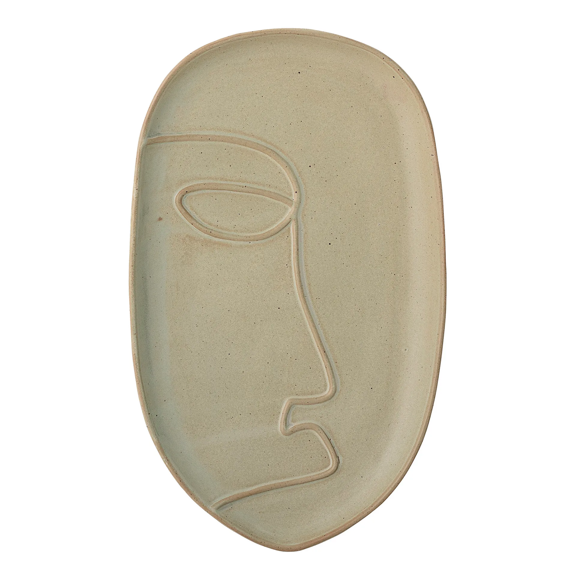 Bandeja Ngan 18,5x30 cm, verde Bloomingville