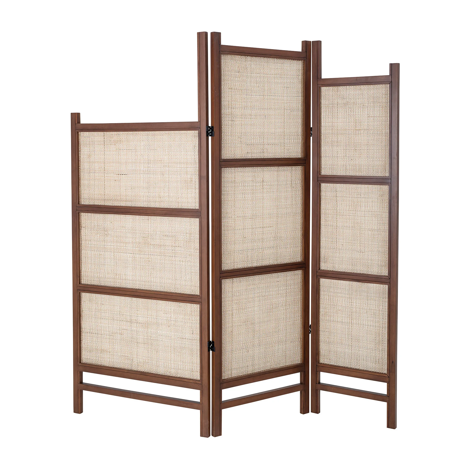 Biombo Svenn 175,5x180 cm, Marrón Bloomingville