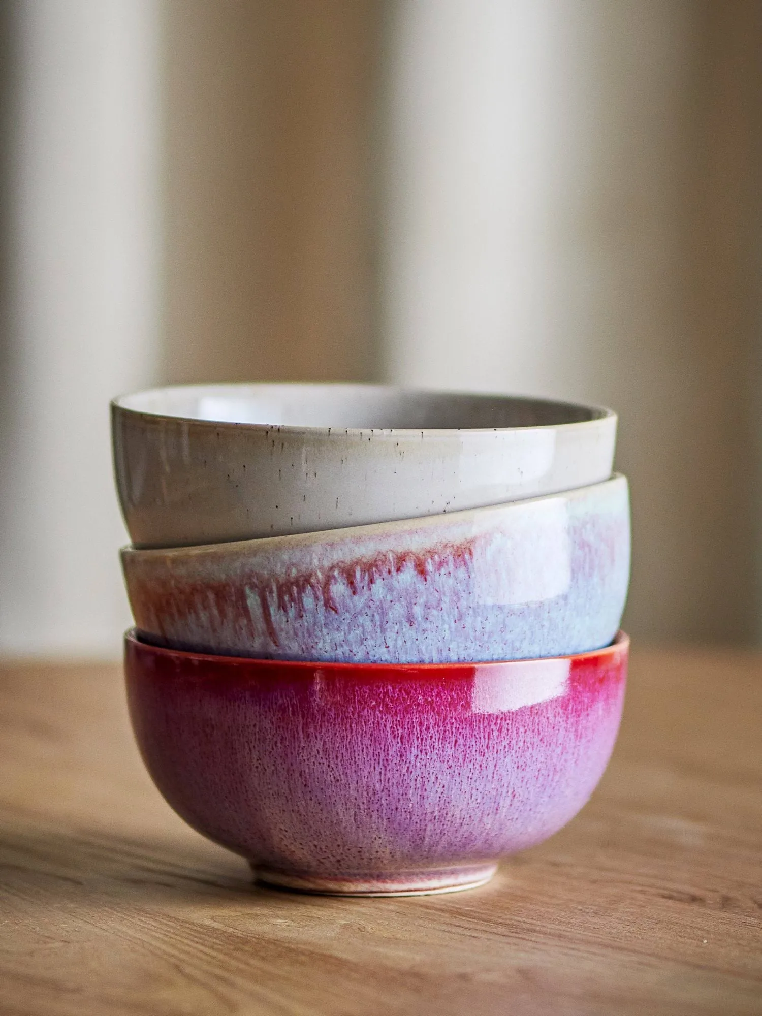 Bol Addison Ø16 cm 3 piezas, Rosa Bloomingville