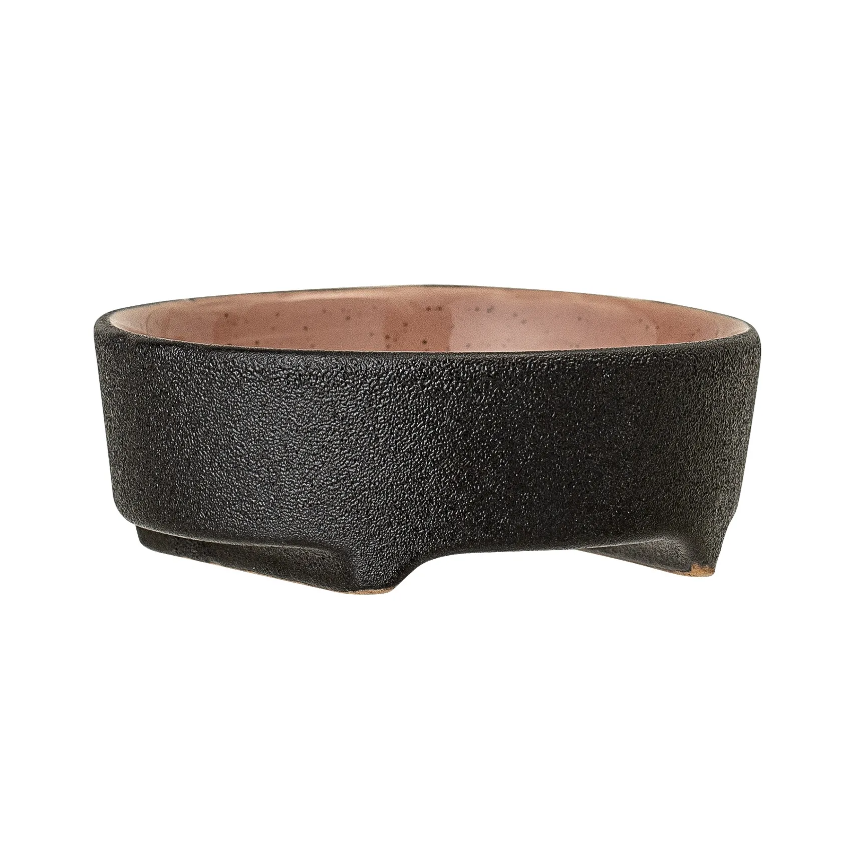 Bol para servir Sienna Ø7,5 cm, naranja-negro Bloomingville