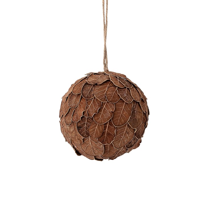 Bola de navidad Zada Ornament hoja de roble, marrón Bloomingville