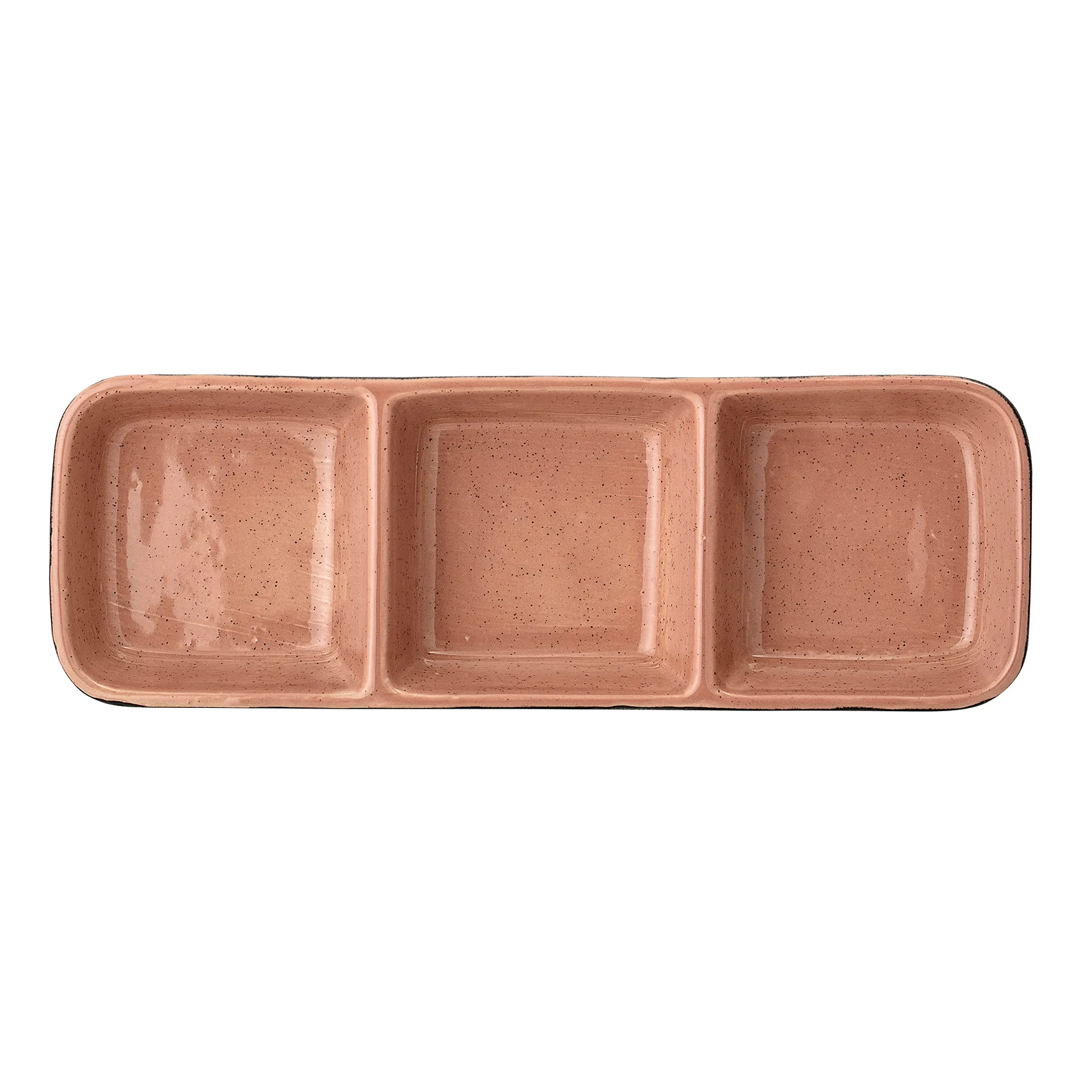 Boles para servir Sienna, naranja-negro Bloomingville