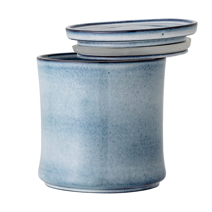 Bote con tapa Sandrine Ø14,5 cm, azul Bloomingville