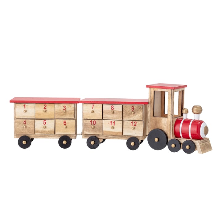 Calendario de navidad Paulownia tren, Multi Bloomingville