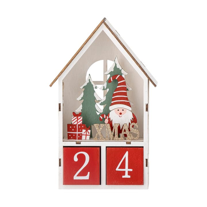 Calendario Edmund con fecha, Rojo Bloomingville