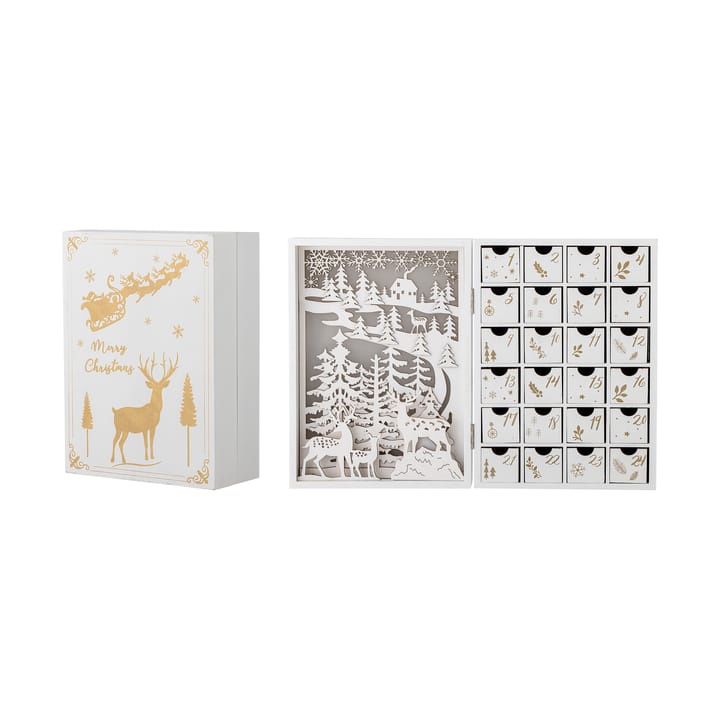 Calendario Elimar luminoso, Blanco Bloomingville