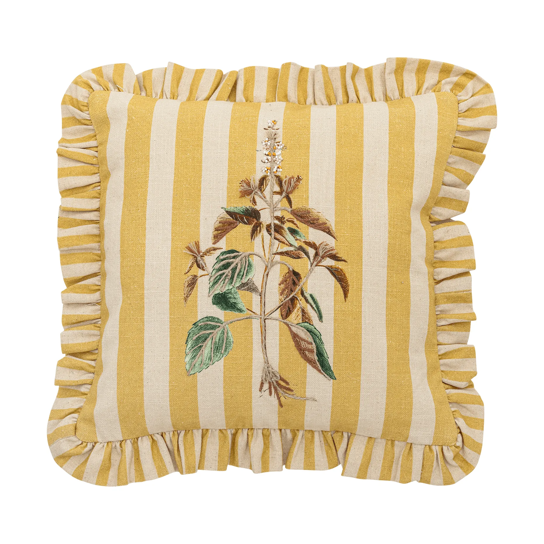 Camila cojín, Amarillo, 35x35 cm Bloomingville