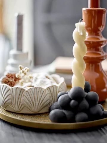 Candelabro Betial 12x9x6 cm - negro cement - Bloomingville