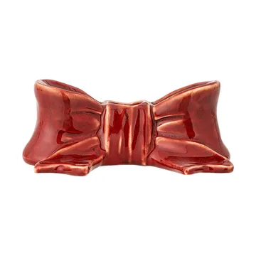 Candelabro Bow - Rojo, 11,5 cm - Bloomingville