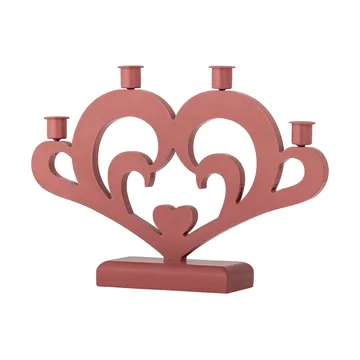 Candelabro de Adviento Salia - Rojo, 36 cm - Bloomingville