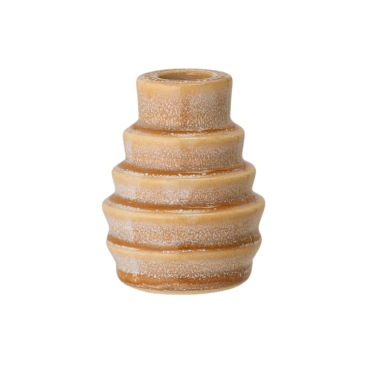 Candelabro Emin gres 9 cm, amarillo Bloomingville
