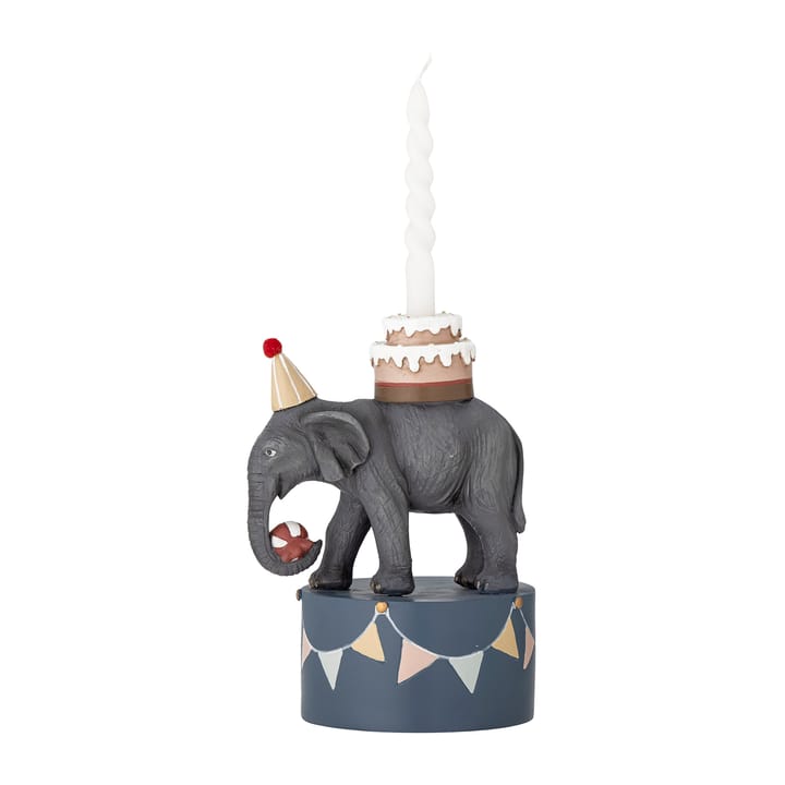 Candelabro Flor 18 cm, elefante Bloomingville