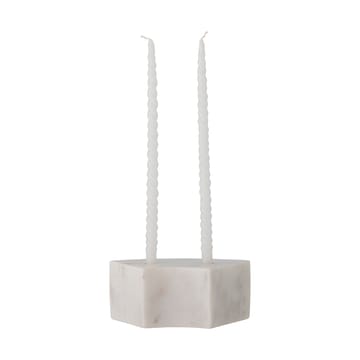 Candelabro Florida 14,5x6x7,5 cm - White marble - Bloomingville