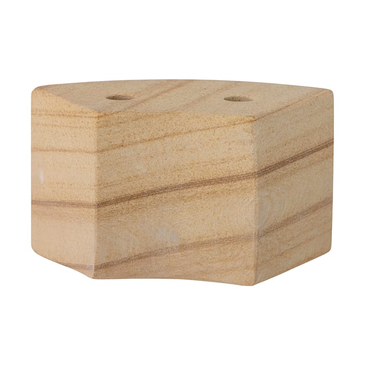 Candelabro Florida 14,5x8x7,5 cm, Natural sandstone Bloomingville