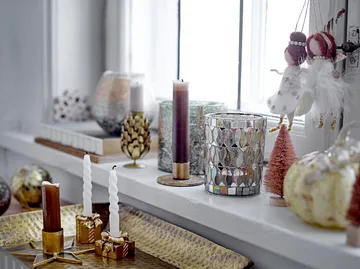 Candelabro Geraldine latón - Ø5x9 cm - Bloomingville