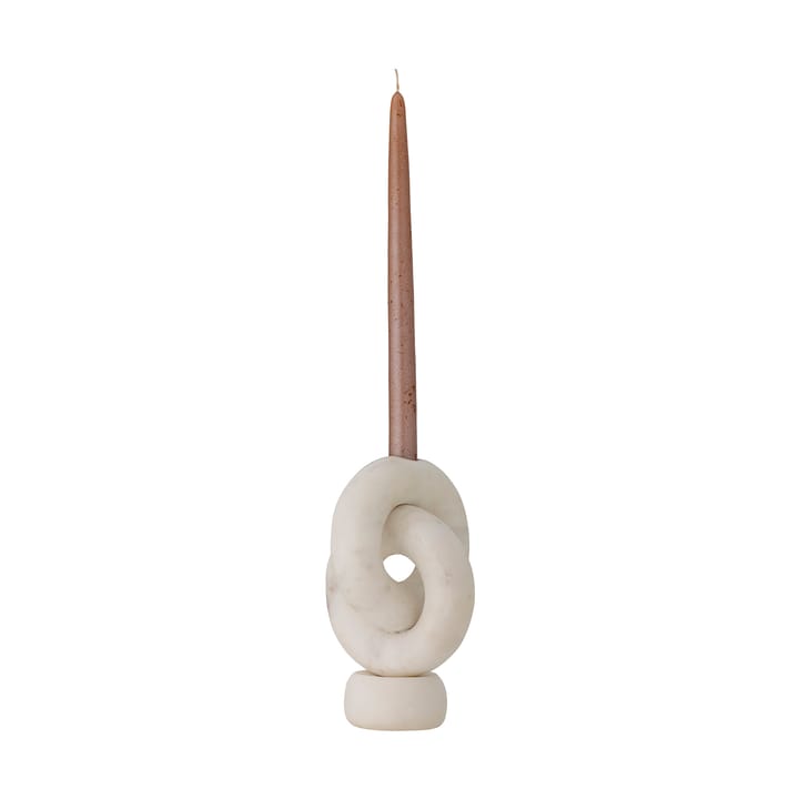 Candelabro Goa 20 cm, White marble Bloomingville