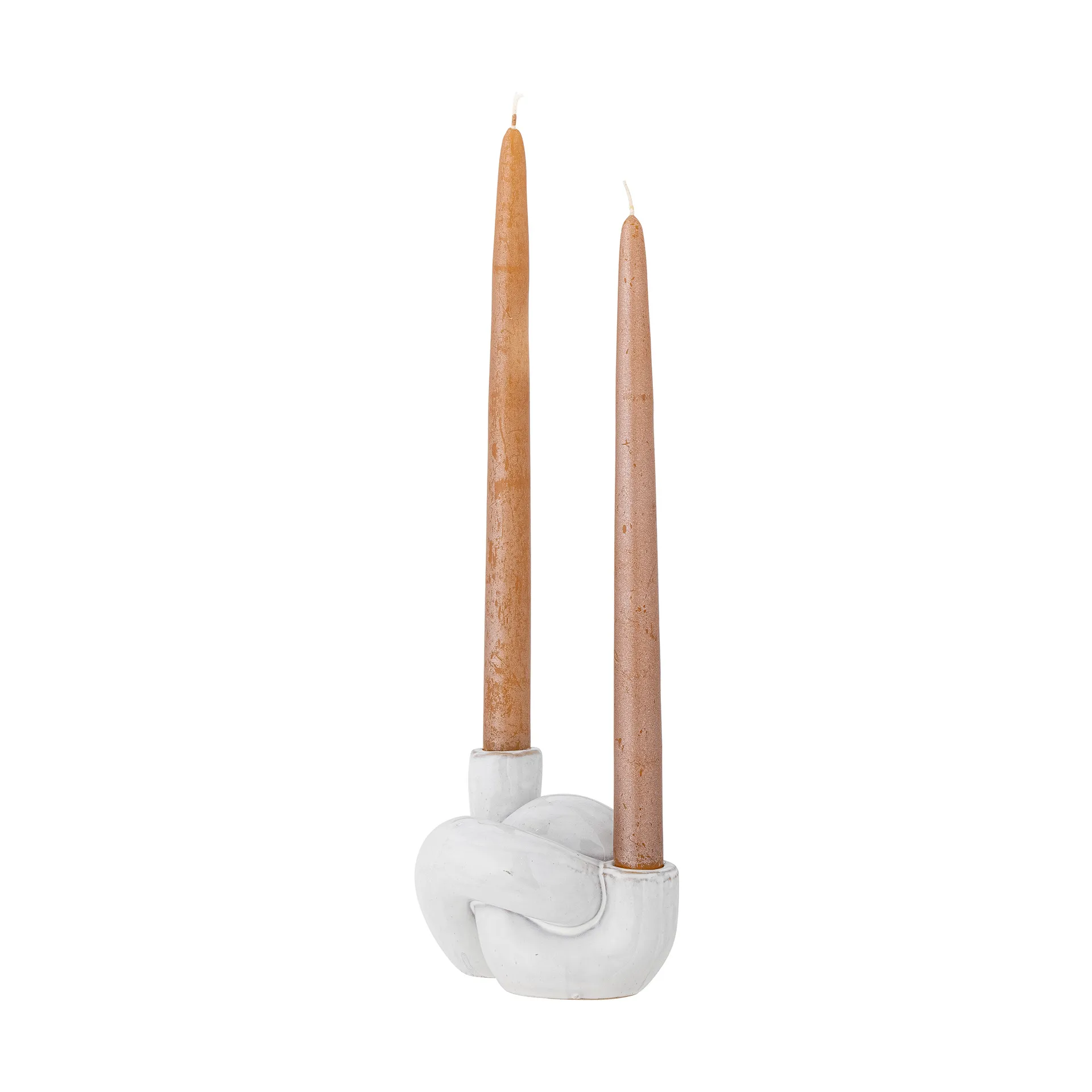 Candelabro Haydn nudo, Blanco Bloomingville