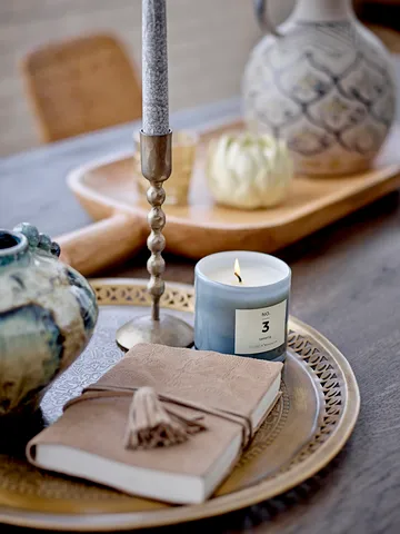 Candelabro Kimmie 2 piezas - latón - Bloomingville