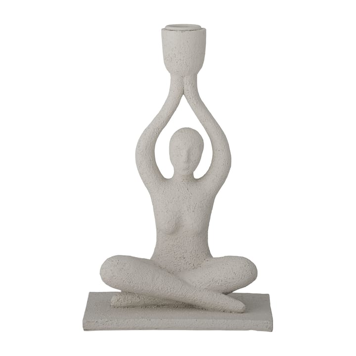 Candelabro Lucie 24 cm - blanco - Bloomingville