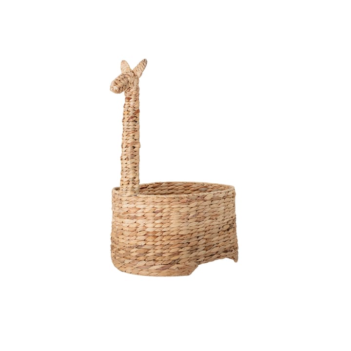 Cesta con girafa Dinne, natural Bloomingville