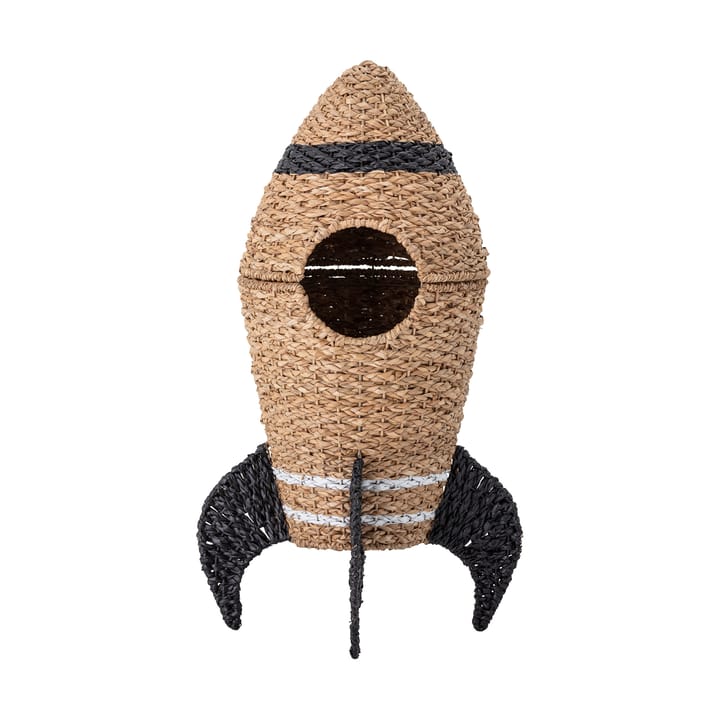 Cesta con tapa Cosmina 68,5xØ40 cm, Natur Bloomingville