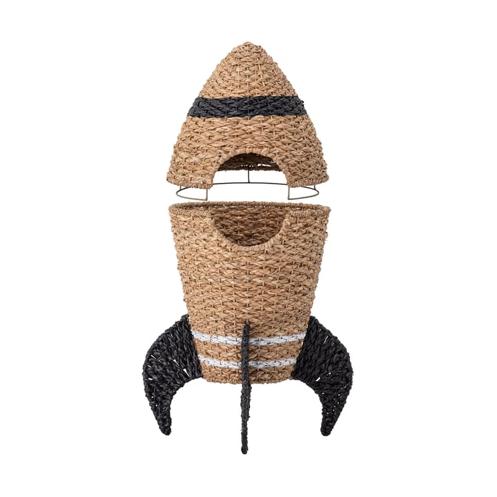 Cesta con tapa Cosmina 68,5xØ40 cm, Natur Bloomingville